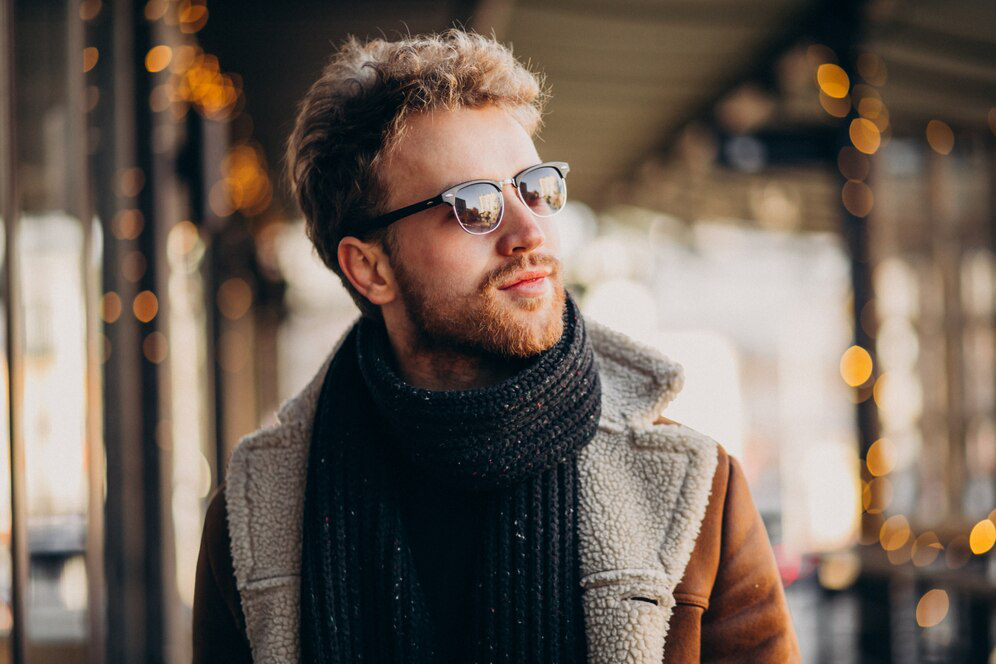 A man in a coat and knitted coat gives a glimpse into what can be expected in the way of testosterone therapy-induced changes