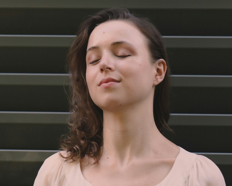 Close-up of healthy skin regeneration supported by GHK-Cu peptide therapy