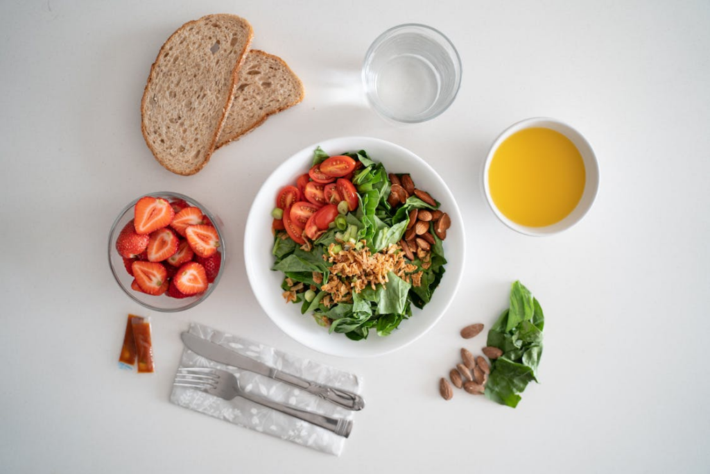 An image of a balanced meal